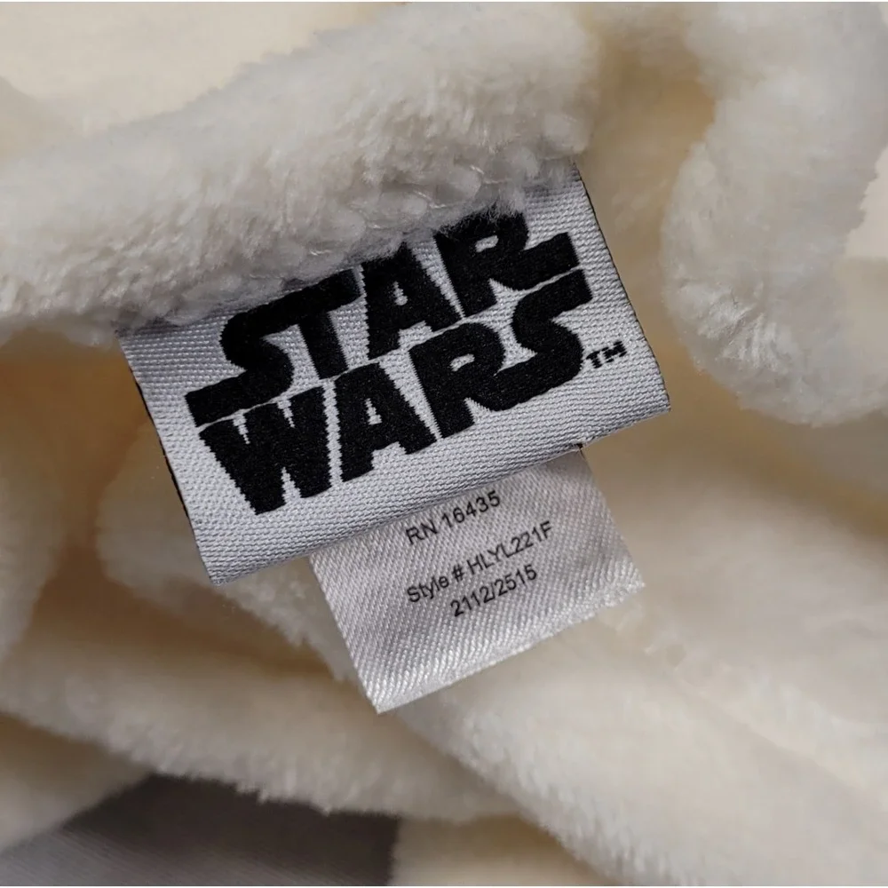 Star Wars Lucasfilm Baby Yoda Cream Colored Security Blanket (Lovey) Plush
